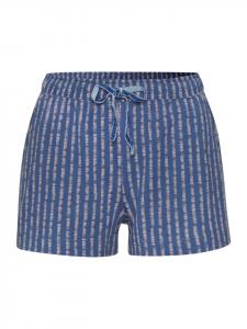 Пижамные шорты в сине-розовую полоску VIVANCE DREAMS