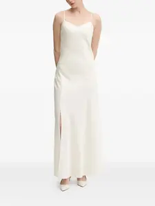 Макси-платье с V-образным вырезом и разрезной отделкой Joop!, нейтральный