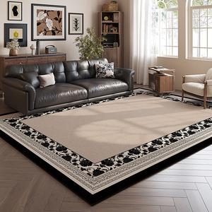 Budis Ковер 80х200 см для гостиной в винтажном французском стиле, кремовый, водоотталкивающий, моющийся, из короткого велюра Dove Velvet