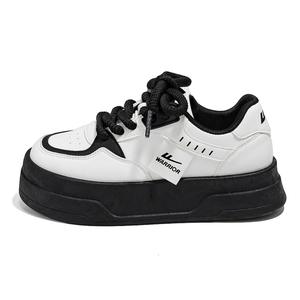 Warrior Low Top Скейтборд Обувь Женские Белый Черный, Белый/Черный