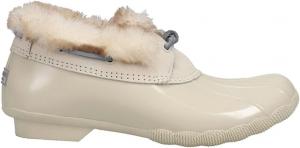 Женские водонепроницаемые ботинки Sperry Saltwater с одним шнурком, слоновая кость