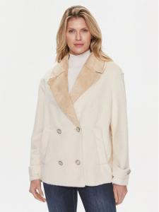 Шуба стандартного кроя Guess, бежевый