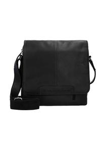 Кожаная сумка через плечо Wax 29 см The Chesterfield Brand, черный