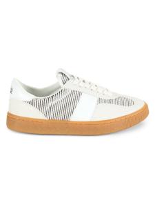 Низкие кроссовки на платформе в стиле ретро Missoni, белый