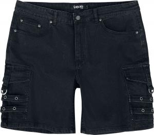 Шорты Gothicana by EMP, черный