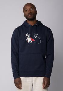 Толстовка с капюшоном SUPERASTRONAUT watapparel, темно-синий