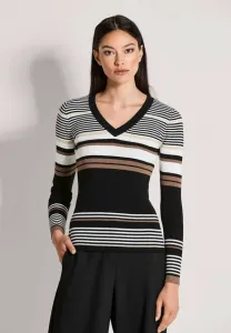 Джемпер Madeleine, Black Off-White Caramel