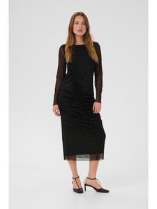 CULTURE Платье CUbingo приталенного силуэта, черное