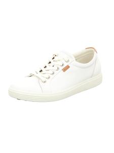 Ecco Белые туфли на шнуровке