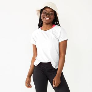 Футболка Petite Tek Gear Core реглан, цвет Modern White