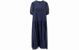 'S MAX MARA Платье с коротким рукавом Women's Navy Blue