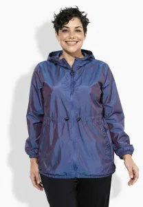 Легкая куртка funktions schimmernd kapuze Ulla Popken, Purple
