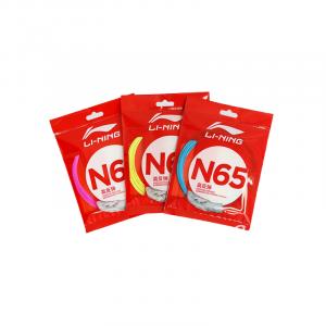 [T] ЛиНинг Растяжимые и прочные струны для бадмнитонных ракеток Многоцветные нейлон 10 м, Элегантный белый/Неоновый желтый/Элегантный черный/Огненно-красный/Коралловый синий/Ярко-оранжевый, Ярко-розовый/Радужный фиолетовый/Кристальный фиолетовый/Шампань 