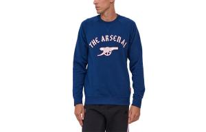 Толстовка Arsenal мужская синяя Adidas, синий