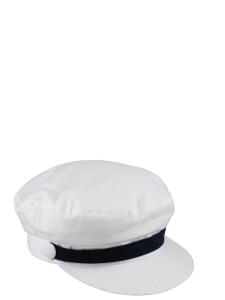 Шляпа COLLEZIONE ALESSANDRO Captain, белый