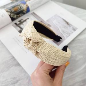 Плетеная повязка-тюрбан на голову O286K Kemer