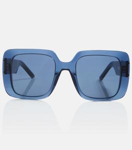 Квадратные солнцезащитные очки Wildior S3U Dior Eyewear, синий