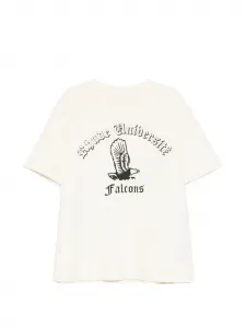 Футболка с графическим принтом Rhude, белый