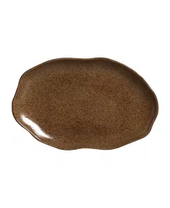 Средние неглубокие овальные тарелки диаметром 11 дюймов, набор из 4 штук Porto Brasil, dijon