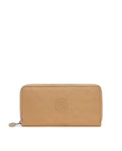 Большой женский кошелек Money World бежевого цвета Kipling, бежевый