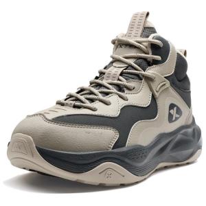 XTEP Теплые противоскользящие высокие кроссовки Red Cliff 2.0 SE, мужские, цвет "умбра-черный"