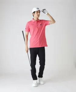 Рубашка-поло с коротким рукавом Kanoko Pearly Gates, цвет Coral Pink