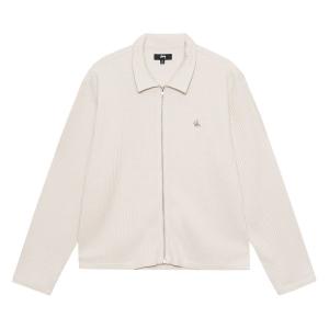 Большая терморубашка на молнии Stussy, цвет Натуральный