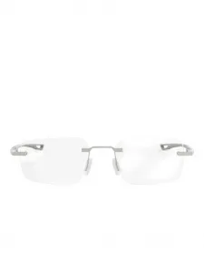 Прямоугольные безободковые очки TAG HEUER, серебряный