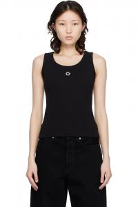 Майка Kenzo Paris 'boke flower 2.0' с вышивкой, черный