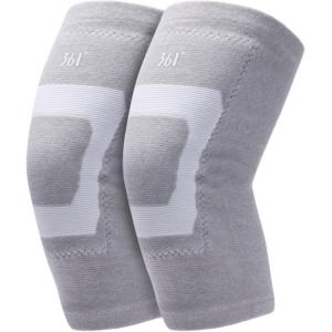 Наколенники Polyester для бега, походов, велоспорта и фитнеса Unisex 361°, серый 2 pack