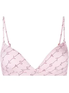 Лиф бикини с принтом STELLA MCCARTNEY, розовый