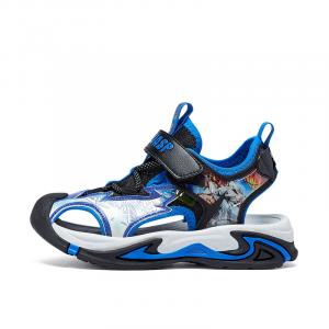 Сандалии детские, подростковые, нескользящие, износостойкие, амортизирующие BIG WASP, бежевый/синий