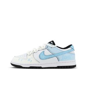 Nike Кроссовки для скейтбординга dunk gorilla jiedian xjdd love rhythm low top unisex бело-синие