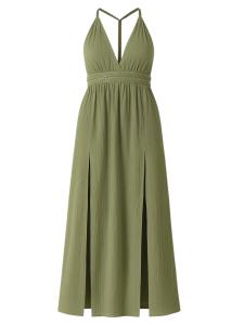 Платье WENOR AURELA-BOHO, оливковый