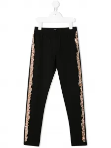 Брюки с оборками Andorine, черный