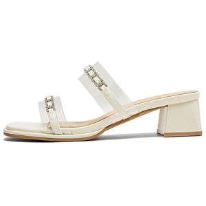 Тихие нескользящие сандалии-слайдеры женские BASTO, Apricot