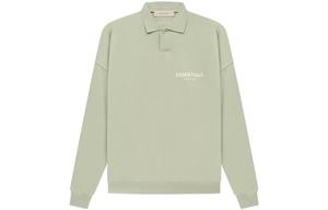 SS22 Рубашка поло мужская пыльно-зеленая Fear Of God Essentials, зеленый