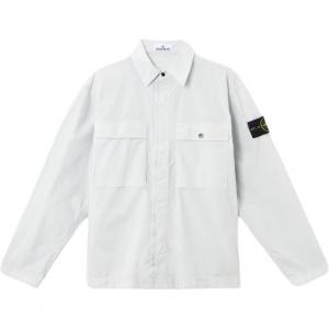 Рубашка с нашивкой Compass STONE ISLAND, синий