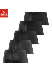 Трусы-боксеры H.I.S "Трусы мужские" (5 шт.), хипстерской формы, из эластичного хлопка, черный