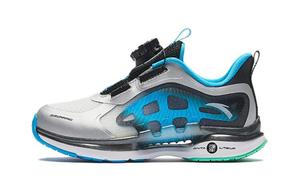 Детские кроссовки PS Low-top Silver Blue Black Anta Kids, черный