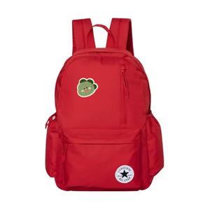 Converse Полиэстеровый рюкзак обычный унисекс красный, Green Dinosaur
