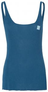 Off-White Вязаный топ цвета слоновой кости, оттенок «Blue Light»