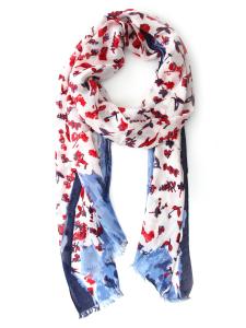 Шарф COLLEZIONE ALESSANDRO Daria, синий