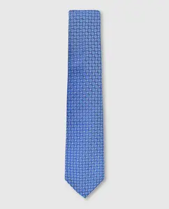 Мужской шелковый галстук Miguel Bellido, синий