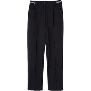 Брюки casual KARL LAGERFELD FW25 женские KARL LAGERFELD / Karl Lagerfeld Jeans, черный