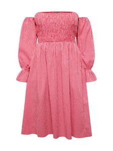 Летнее платье Nasty Gal, цвет Red/Pastel Red