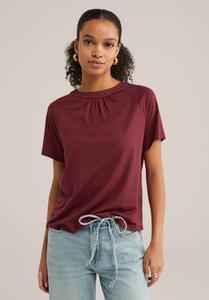 Футболка WE Fashion Print T-shirt, Vintage Red/Metallic Red