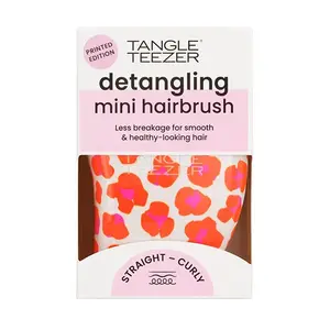 Щетка для распутывания волос с животным принтом Mini Straight Curly Tangle Teezer, 1 UD