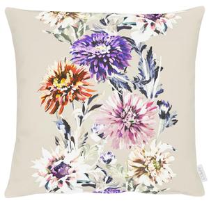 Наволочка 49/49 см Apelt, бежевый/фиолетовый