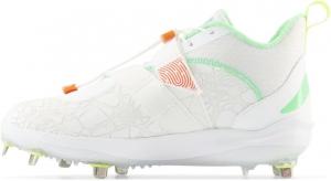 Кроссовки New Balance Mens FuelCell Lindor V2 MetalBaseball, Optic White/Neon Dragonfly/Electric Jade